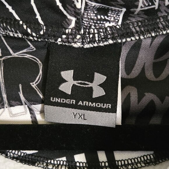 Under Armour Unique Spellout Full Zip Hoodie Size YXL - Picture 5 of 6